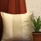 Technique Cushion Cover 100% Polyester Centre Pleated  Off White - 16" X 16"