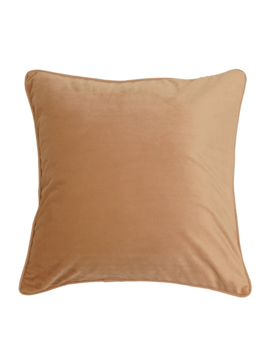 Cushion Cover Velvet  Brown - 20"X 20"