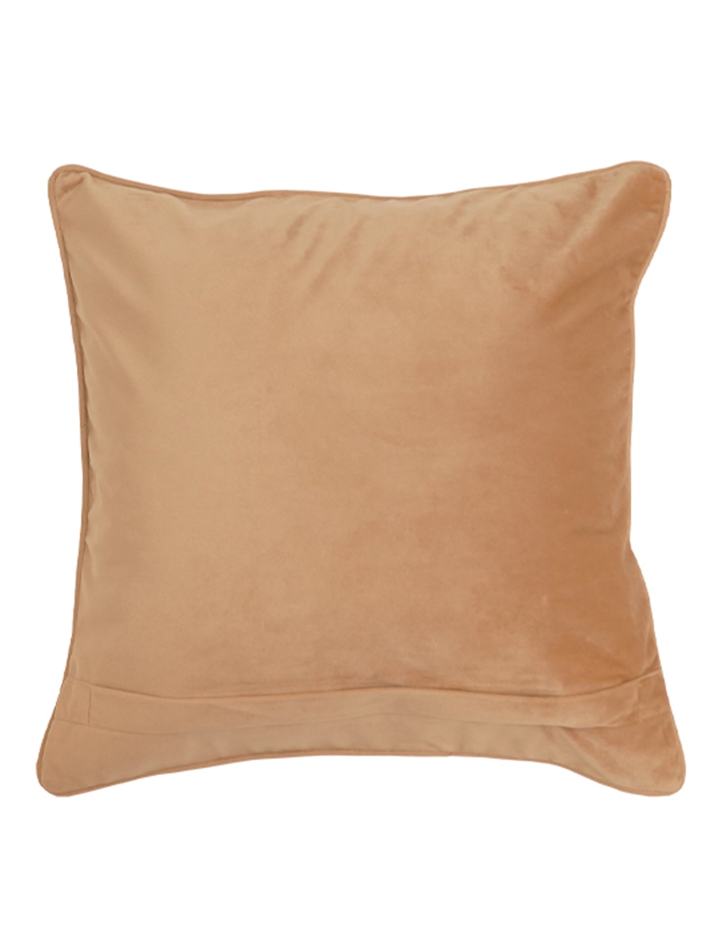 Cushion Cover Velvet  Brown - 16"X 16"