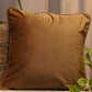 Cushion Cover Velvet  Rust - 16" X 16"