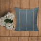 Cushion Cover Solid 100% Polyester  Rose Pink/White 24"X24"