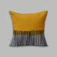 Printed Cushion Cover With Cord Piping 100% Polyester Multi Color - 16" X 16"