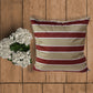Cushion Cover Solid Velvet Digital Print Off White Brown - 20" X 20"
