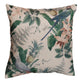 Co-ordinated Cushion Cover Set Of 3 Digital Print & Solid Polyester Blend - 16" X 16"