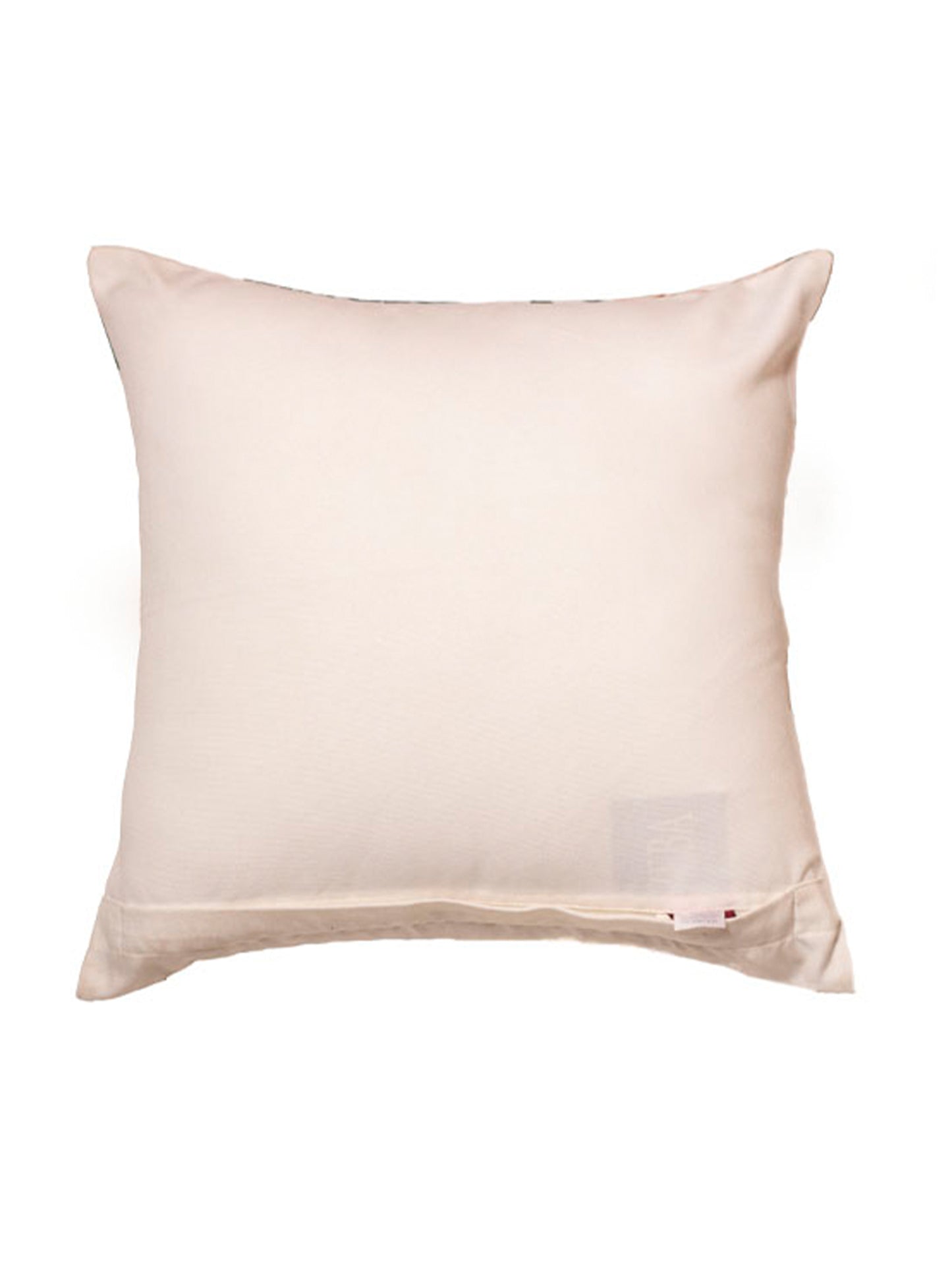Co-ordinated Cushion Cover Set Of 5 Cotton Blend, Polycanvas, Polyester Multi - 20" X 20", 16" X 16", 12" X 22"