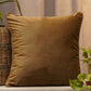 Cushion Cover Velvet  Rust - 16" X 16"
