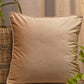 Cushion Cover Velvet  Rust - 16" X 16"
