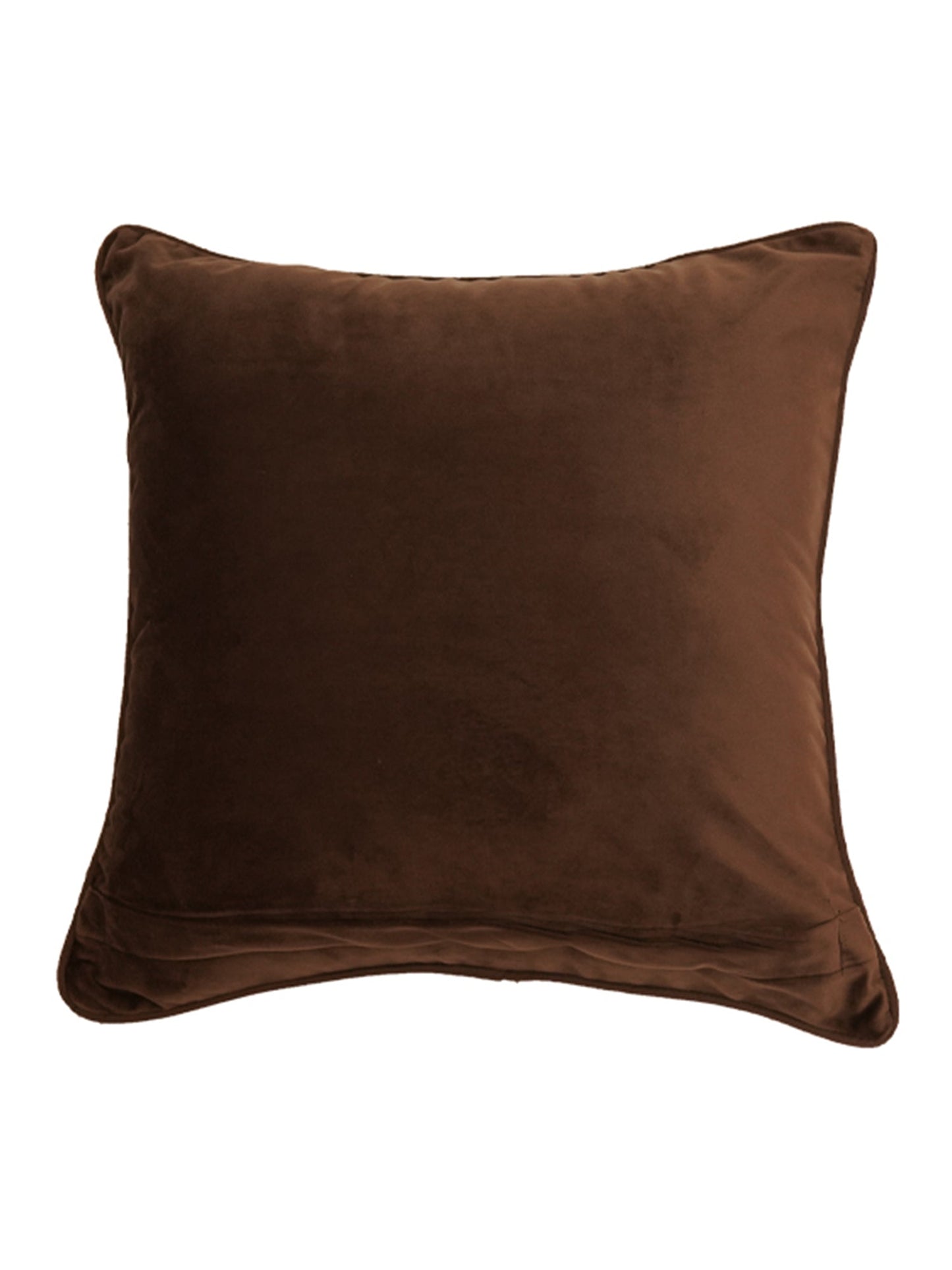 Cushion Cover Velvet  Dark Grey - 16" X 16"
