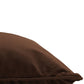 Cushion Cover Velvet  Brown - 16" X 16"