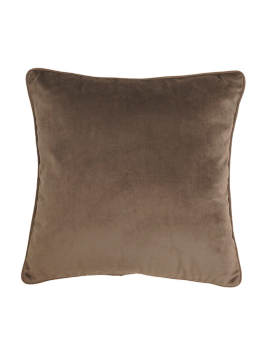 Cushion Cover Velvet  Grey - 16" X 16"