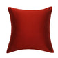 Cushion Cover 100% Polyester Solid Rust 12"X 12"