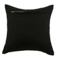 Cushion Cover Polyester Sequin Center Border Black - 12" X 12"