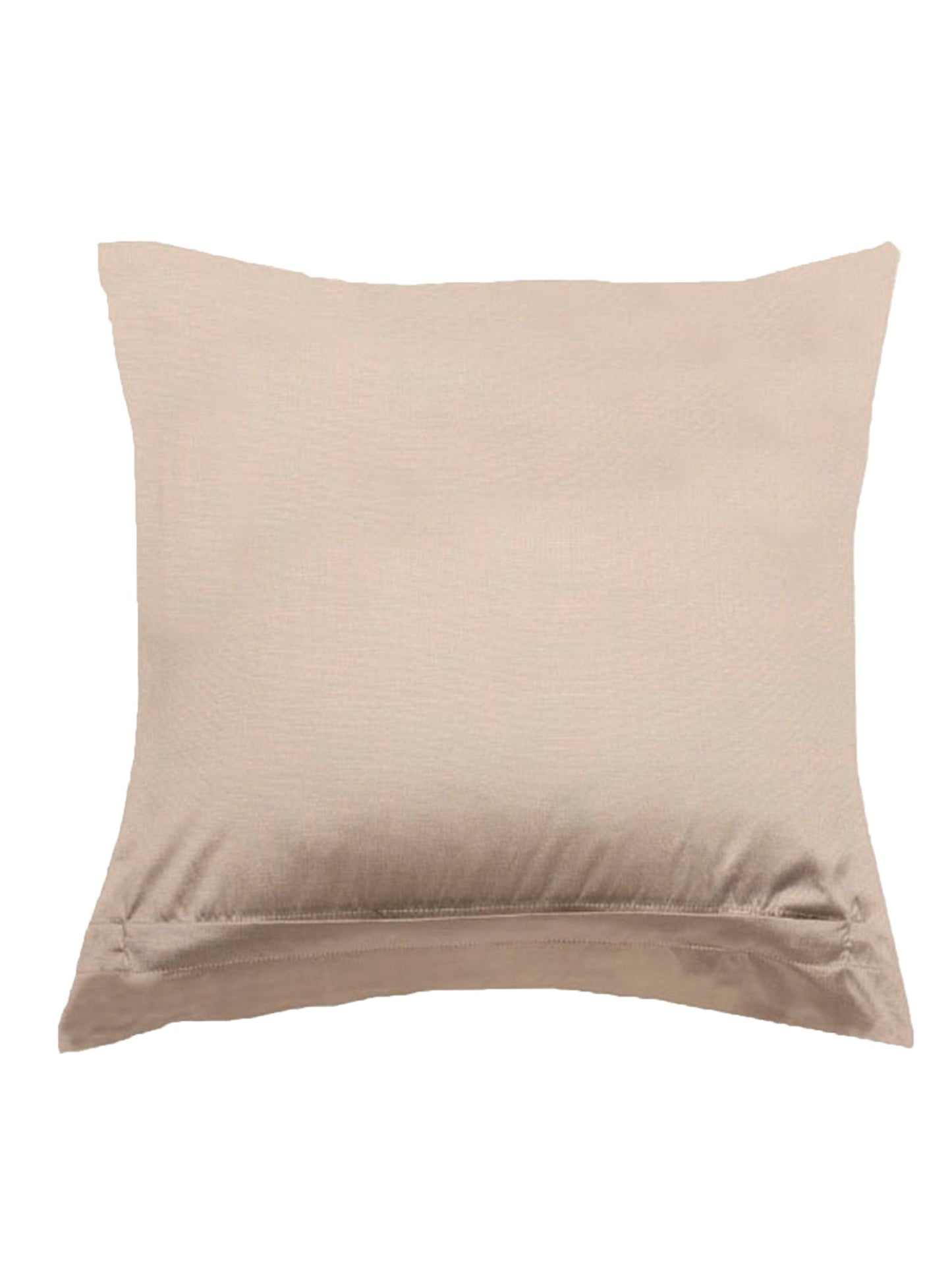 Embroidered Cushion Cover 100% Polyester  Sequin Stripes Off White - 12" X 12"