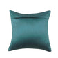 Technique Cushion Cover 100% Polyester Quilted Turquoise - 12" X 12"
