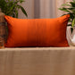 Cushion Cover Polyester  Rust - 12" X 22"