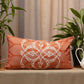 Cushion Cover Polycanvas Orange - 12" X 22"