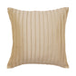 Cushion Cover Polyster Striped Off White - 16" X 16"