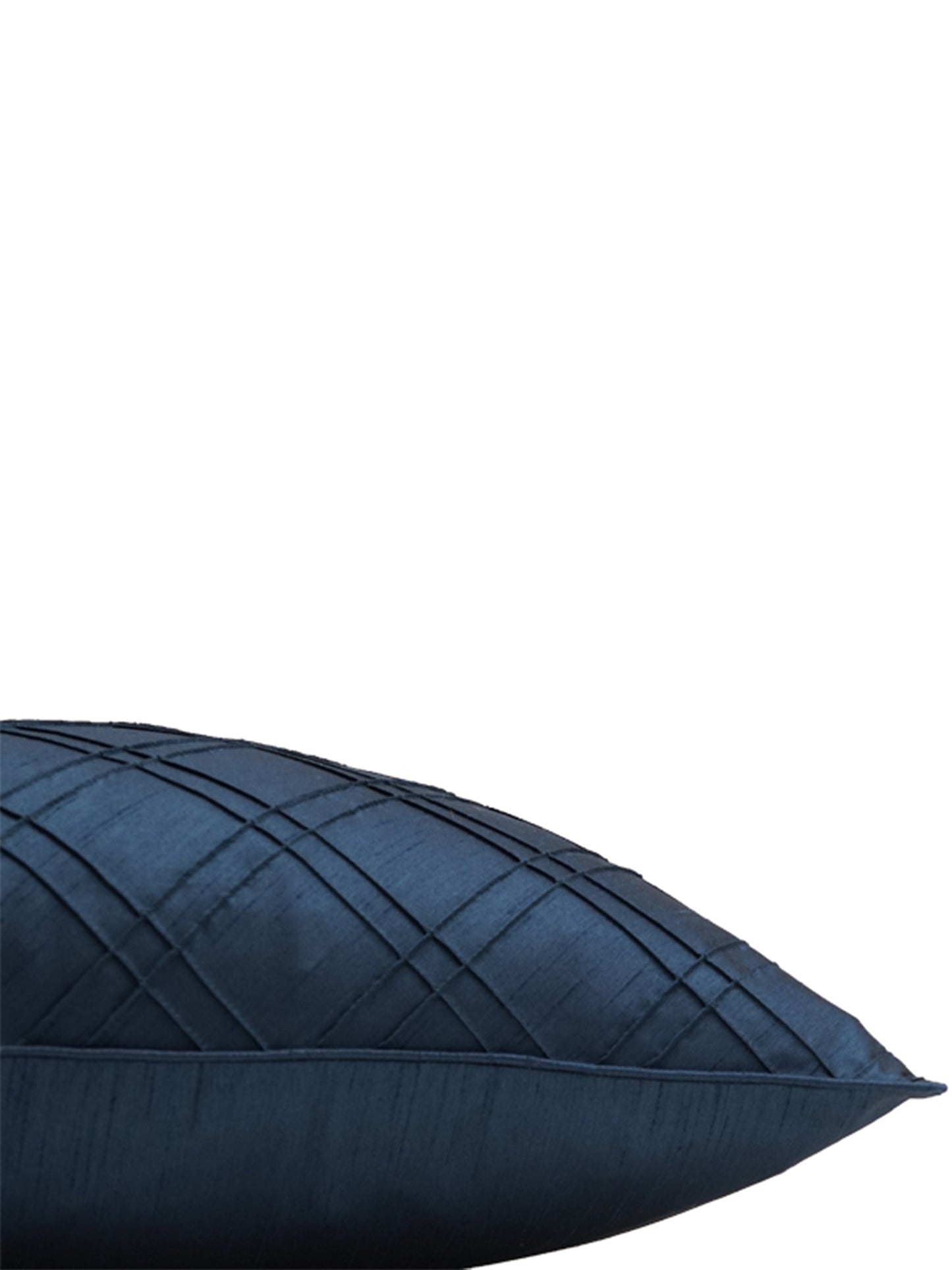 Cushion Cover Polyster Checkered Blue - 20" X 20"