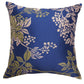 Cushion Cover Polyester Printed Blue Green - 20" X 20"