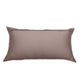 Technique Cushion Cover 100% Polyester Solid Pleated Light Grey - 12" X 22"