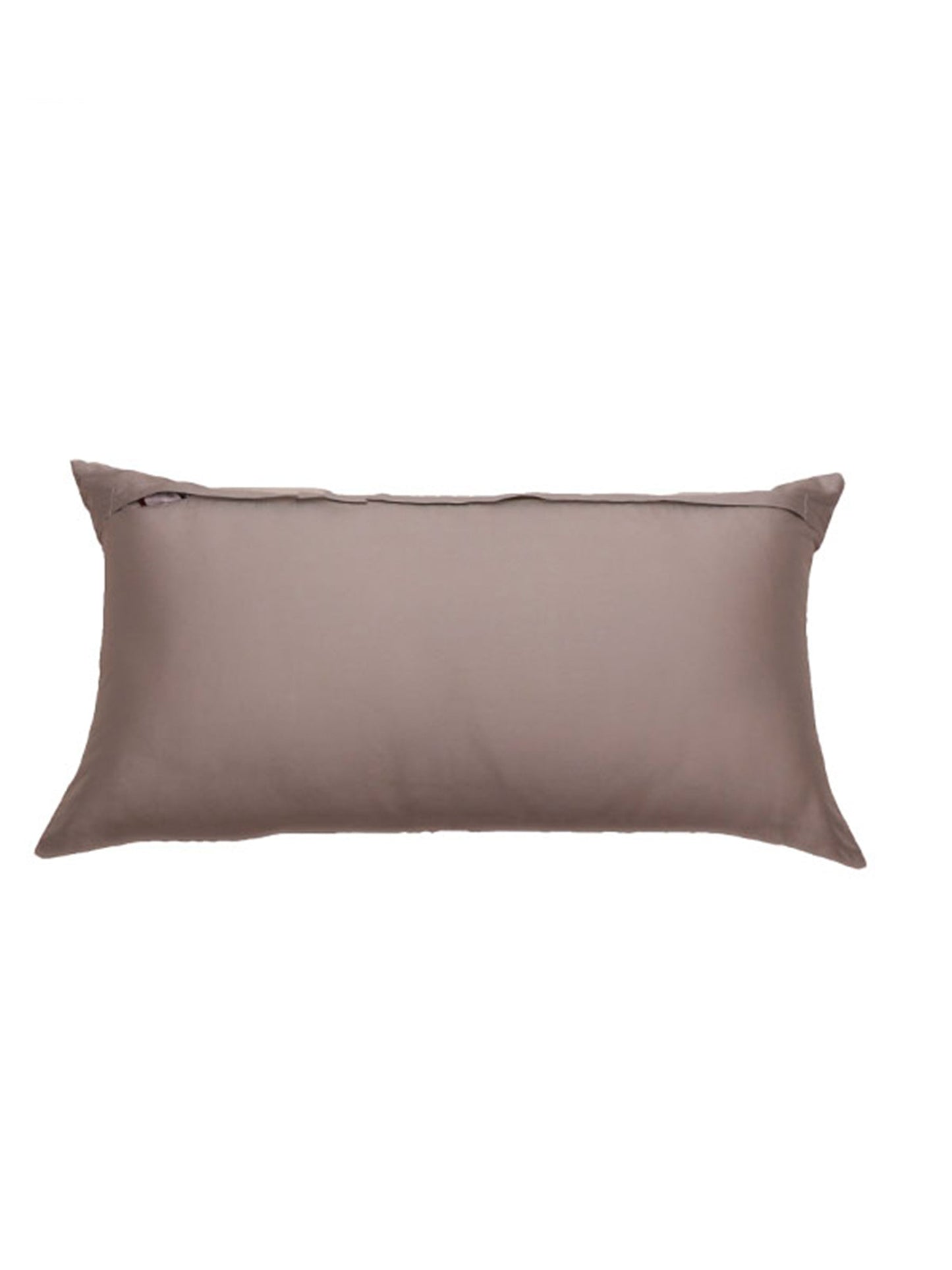 Technique Cushion Cover 100% Polyester Solid Pleated Light Grey - 12" X 22"
