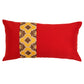 Co-ordinated Cushion Cover Set Of 5 Polyester Printed & Technique Multi Color -20x20+16x16+12x22inches
