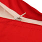 Embroidered Cushion Cover Polyester Patchwork Red - 12" X 22"