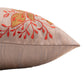 Cushion Cover Polyster Floral Grey - 20" X 20"