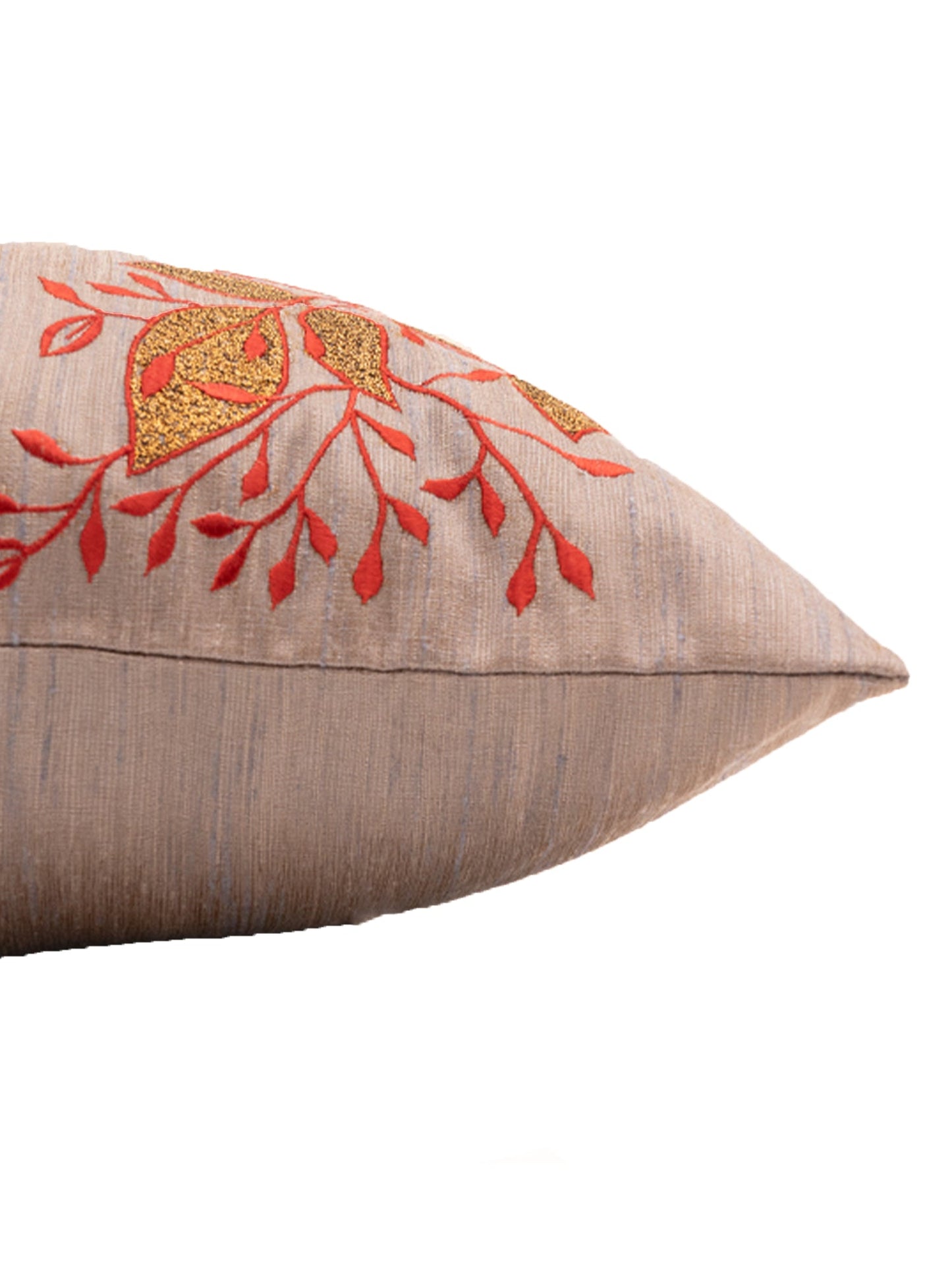 Cushion Cover Polyster Floral Grey - 20" X 20"