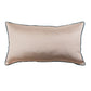 Sliver Polyester Silk Cushion Cover  - 12" X 22"