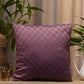 Co-ordinated Cushion Cover Set Of 5 Embroidered, Pintuck Cotton Blend Multi Color - 20" X 20", 16"X 16", 12" X 22"