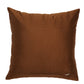 Cushion Cover Polyester Blend Embroidery Brown - 16" X 16"