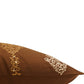 Cushion Cover Polyester Blend Embroidery Brown - 16" X 16"