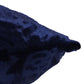 Cushion Cover Velvet Floral Blue - 16" X 16"