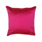 Technique Cushion Cover 100% Polyester Shell Pleated  Pink - 16" X 16"