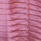 Technique Cushion Cover 100% Polyester One-Side Pleated Rose Pink - 16" X 16"