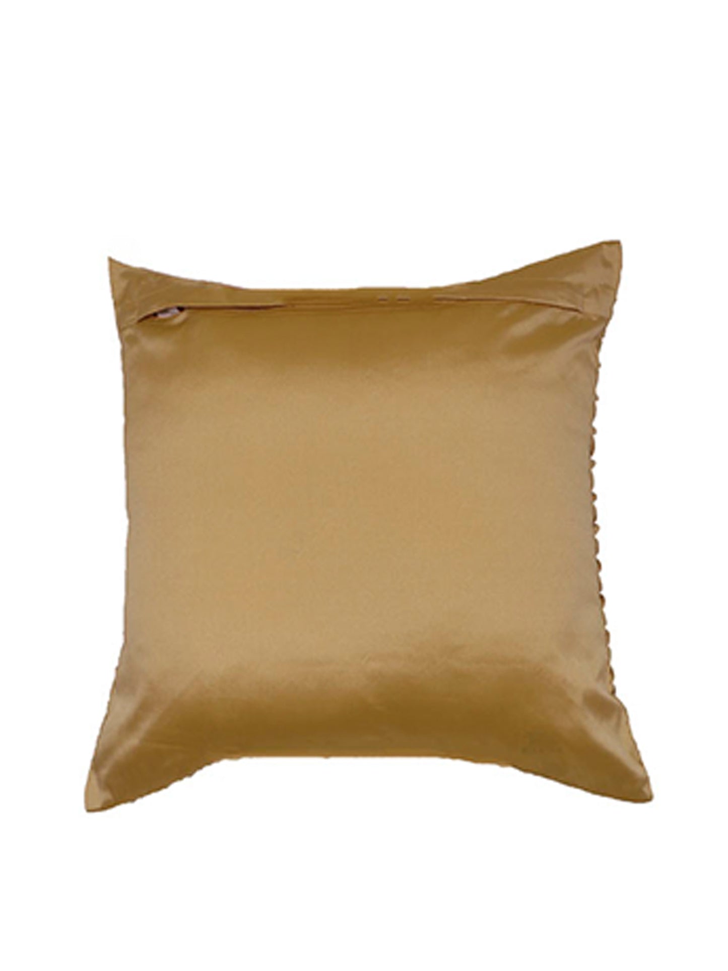 Technique Cushion Cover Set of 3 100% Polyester  Shell And Center Pleated Multi - 16" x 16"