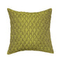 Technique Cushion Cover 100% Polyester Shell Pleated Green - 16" X 16"