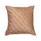Technique Cushion Cover 100% Polyester Box Pleated Cream - 16" X 16"