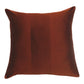 Pleating Cushion cover 100% Polyester Brown  - 16"X 16"