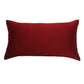 Technique Cushion Cover 100% Polyester Quilted Maroon - 12" X 22"