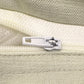 Technique Cushion Cover Cotton Blend Mint Grey - 12" X 22"