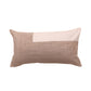 Cushion Cover Cotton Blend  Beige Off White - 12" X 22"