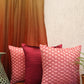 Technique Cushion Cover Set of 3 100% Polyester Pink - 16" X 16"
