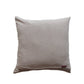 Embroidered Cushion Cover Cotton Blend  Beige - 16" X 16"