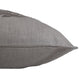 Embroidered Cushion Cover Cotton Blend  Beige - 16" X 16"
