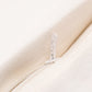 Embroidered Cushion Cover Cotton Blend  White - 16" X 16"