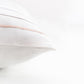 Embroidered Cushion Cover Cotton Blend  White - 16" X 16"