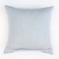 Embroidered Cushion Cover 100% Cotton  Light Blue - 16" X 16"