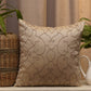 Embroidered Cushion Cover Polyester Blend Digital Printed Grey - 16" X 16"